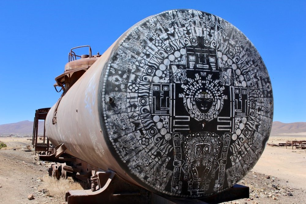 cementerio de trenes