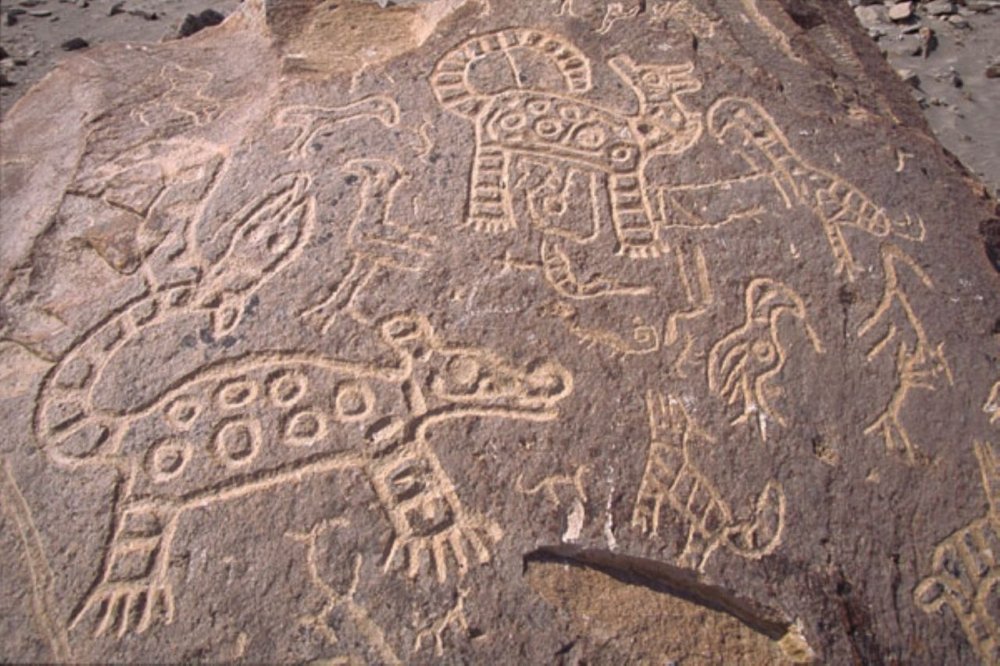 petroglifos de alto de las guitarras